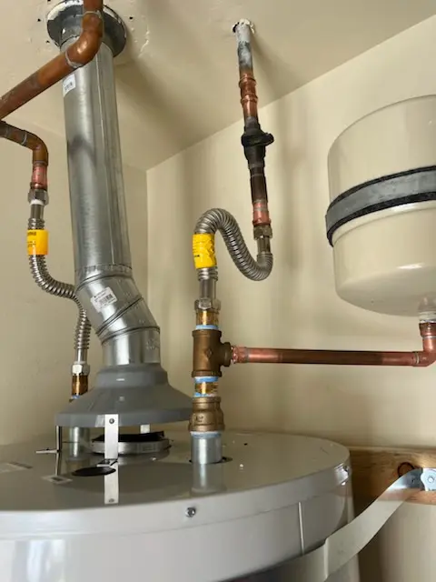 Water heater installation and plumbing repair in Maid Marion